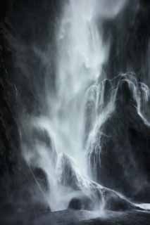 fotografia, materiale, libero il panorama, dipinga, fotografia di scorta,Milford Sound Stalin cascate, , , , 