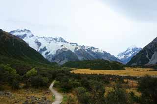 Foto, materiell, befreit, Landschaft, Bild, hat Foto auf Lager,Mount Cook, , , , 