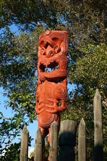 photo,material,free,landscape,picture,stock photo,Creative Commons,Maori carvings, , , , 