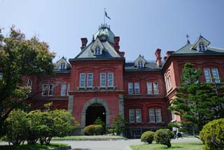 photo,material,free,landscape,picture,stock photo,Creative Commons,Former Hokkaido agency, Hokkaido agency, It is built of brick, sightseeing spot, Sapporo
