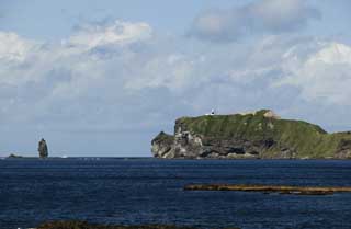 Foto, materiell, befreit, Landschaft, Bild, hat Foto auf Lager,Kamui Promontory entfernten Meeres, Klippe, Wasser, Stein, Welle