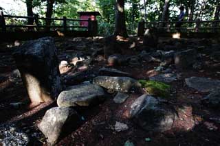 photo,material,free,landscape,picture,stock photo,Creative Commons,Mt. Nishizaki stone circle, Remains, stone, circle of stone, Jomon period