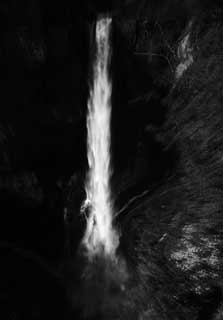 Foto, materiell, befreit, Landschaft, Bild, hat Foto auf Lager,Das Sonnenlicht Kegon Falls, Wasserfall, Spray, Boden des Wasserfalles, Bave-Stein