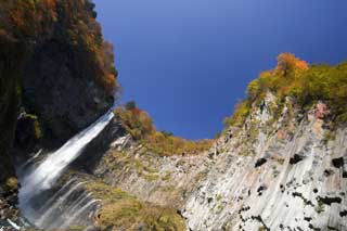 photo, la matire, libre, amnage, dcrivez, photo de la rserve,La lumire du soleil chutes Kegon, chute d'eau, rable, ciel bleu, Bave balancent