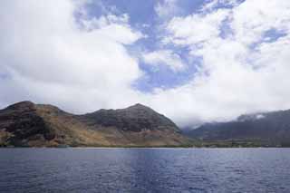 foto,tela,gratis,paisaje,fotografa,idea,Makaha, Montaa, El mar, Centro vacacional, Cielo azul