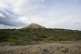 Foto, materiell, befreit, Landschaft, Bild, hat Foto auf Lager,Ein felsiger Berg, felsiger Berg, Trostlosigkeit, Wolke, Die Erde