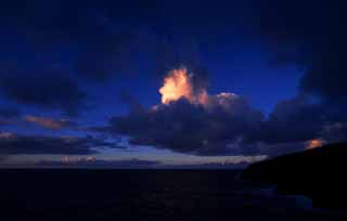 fotografia, materiale, libero il panorama, dipinga, fotografia di scorta,Un castello dei cieli, L'aurora, cielo blu, nube, 