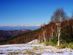 photo,material,free,landscape,picture,stock photo,Creative Commons,Skiing ground covered with the first snow, mountain, snow, , 