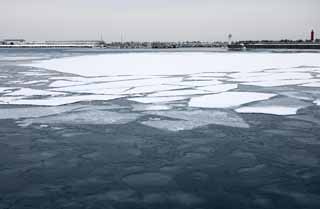 photo,material,free,landscape,picture,stock photo,Creative Commons,Patchwork of drift ice, Drift ice, Ice, The sea, Drifting