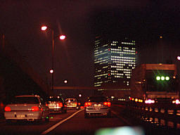 fotografia, material, livra, ajardine, imagine, proveja fotografia,Hamasaki Bridge em uma noite chuvosa, carro, , , 