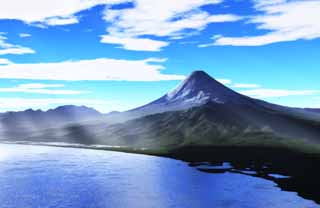 foto,tela,gratis,paisaje,fotografa,idea,5,000 m monte. Fuji, Eje de la luz, Nube, Fuji, El mar