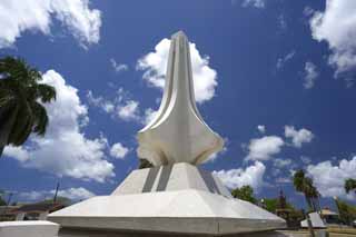 fotografia, materiale, libero il panorama, dipinga, fotografia di scorta,Un monumento bianco ad un cielo blu, cielo blu, Bianco puro, pietra, 