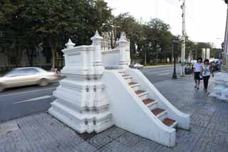 fotografia, material, livra, ajardine, imagine, proveja fotografia,Uma plataforma de elefante de Rei, Rei, morte de Buda templo, Um elefante, Visitando lugares tursticos