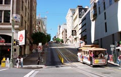 photo,material,free,landscape,picture,stock photo,Creative Commons,A cable car on a slope, cable car, slope, blue sky, 