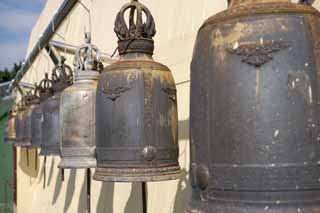 Foto, materiell, befreit, Landschaft, Bild, hat Foto auf Lager,Wat Sakhet, Tempel, Pagode, Glocke, Bangkok