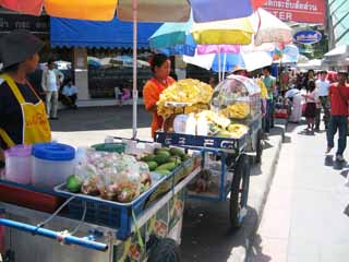 photo,material,free,landscape,picture,stock photo,Creative Commons,Bangkok stand, stand, Fruit, Fruit, 