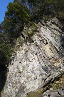 fotografia, materiale, libero il panorama, dipinga, fotografia di scorta,Cliff, Ravina, Backlight, rupe, naturale monumento