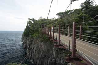 photo,material,free,landscape,picture,stock photo,Creative Commons,Jogasakikaigan suspension bridge, bascule bridge, suspension bridge, suspension bridge, suspension bridge