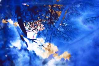 illust,tela,gratis,paisaje,fotografa,idea,pintura,Lpiz de color,dibujo,El cielo que es estropeado, Hielo, Lago, Lake Onuma, Temperatura de congelacin