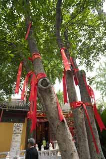 photo,material,free,landscape,picture,stock photo,Creative Commons,The wish end of the mountain in winter temple, Prayer, Bodhisattva, Red, Buddhism