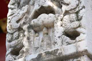 fotografia, materiale, libero il panorama, dipinga, fotografia di scorta,La lavagna bianca della montagna in tempio di inverno, Immagine buddista, Marmo, dragone, Buddismo