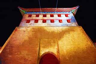 illust,tela,gratis,paisaje,fotografa,idea,pintura,Lpiz de color,dibujo,La puerta de Einei, Chang 'an, Puerta de castillo, Ladrillo, La historia