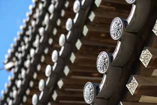 fotografia, materiale, libero il panorama, dipinga, fotografia di scorta,Guardi su a Cinque Pagoda di Storeyed, Buddismo, Cinque pagoda di Storeyed, edificio di legno, cielo blu