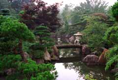 Foto, materieel, vrij, landschap, schilderstuk, bevoorraden foto,Japanse tuin, Tuin, Stenig, Waterplas, Wateroppervlak