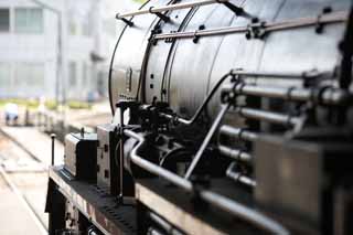 fotografia, materiale, libero il panorama, dipinga, fotografia di scorta,Io sono attivo in tutta la vita, vaporizzi locomotiva, treno, ruota che guida, Ferro