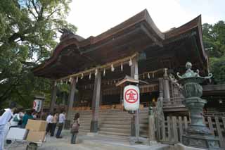 photo, la matire, libre, amnage, dcrivez, photo de la rserve,Kompira-san temple Hongu, Temple shintoste temple bouddhiste, Le grand jeu dieu principal, btiment en bois, Shintosme