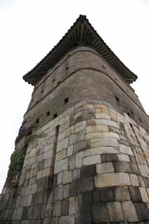 photo,material,free,landscape,picture,stock photo,Creative Commons,Is it northwest nonchalance?, castle, soldier, brick, An observation tower