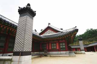 fotografia, materiale, libero il panorama, dipinga, fotografia di scorta,Un camino di Bonsudan, Stufa coreana, Hypocaust, Fumo, camino