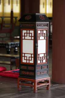 photo,material,free,landscape,picture,stock photo,Creative Commons,Furniture of Kyng-bokkung, It is made of wood, Glass, lantern, lamp