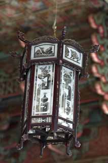 photo,material,free,landscape,picture,stock photo,Creative Commons,Furniture of Kyng-bokkung, It is made of wood, Glass, lantern, lamp