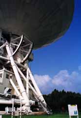 Foto, materiell, befreit, Landschaft, Bild, hat Foto auf Lager,Gigantisches Fernrohr in Sommer, Himmel, Antenne, , 