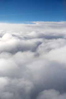 Foto, materieel, vrij, landschap, schilderstuk, bevoorraden foto,Een zee van de bewolking, Wolk, Zee van de bewolking, , 