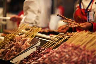 photo,material,free,landscape,picture,stock photo,Creative Commons,Yasushi Azuma Gate Street stalls, Stalls, Food, Food culture, Merchants