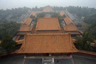 photo,material,free,landscape,picture,stock photo,Creative Commons,Summer Palace cloud of exhaust buttocks, Roof, Tile, Architecture, World Heritage