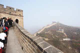 photo,material,free,landscape,picture,stock photo,Creative Commons,Great Wall, Walls, Lou Castle, Xiongnu, Emperor Guangwu of Han