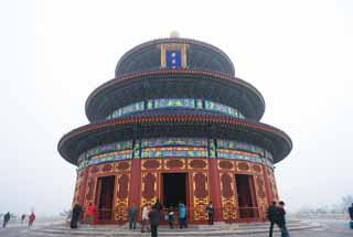 photo,material,free,landscape,picture,stock photo,Creative Commons,The Hall of Prayer for Good Harvests , Full color, , Top treasure, Circular stone altar