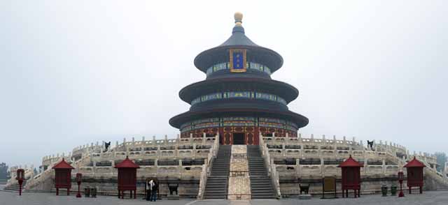 photo,material,free,landscape,picture,stock photo,Creative Commons,The Hall of Prayer for Good Harvests , Emperor Way, , Top treasure, Circular stone altar