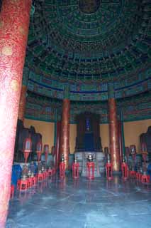 photo,material,free,landscape,picture,stock photo,Creative Commons,Sovereigns and the Temple of Heaven, Ancestral tablet, Pillar, Full color, Prayer