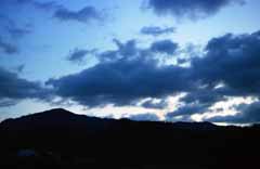 photo,material,free,landscape,picture,stock photo,Creative Commons,Clouds at dawn, dawn, mountain, cloud, 