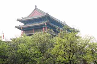 photo,material,free,landscape,picture,stock photo,Creative Commons,Lou Castle west Anziyou Nishi, Gate, Stable gate, Cards, Silk Road