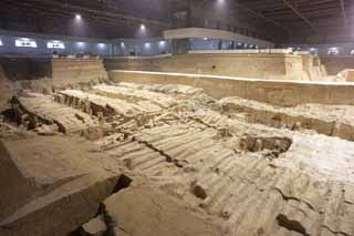 foto,tela,gratis,paisaje,fotografa,idea,Guerreros de terracota en la Piscina N  2, Guerreros de terracota, Personas antiguas, Tumba, Herencia de mundo