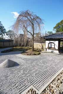 fotografia, material, livra, ajardine, imagine, proveja fotografia,Kodaiji Templo vestibular, , Hideyoshi, Mausolu, Templo de seita de zen
