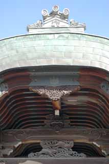 Foto, materiell, befreit, Landschaft, Bild, hat Foto auf Lager,Imperial Gesandten Kodaiji Temple Gate, Laubsgearbeit, Paulownia streifte, Japanische Kultur, ..