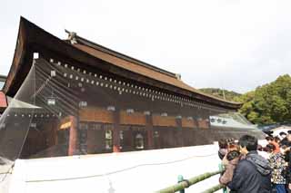 photo, la matire, libre, amnage, dcrivez, photo de la rserve,La salle de culte dans Kashihara Sanctuaire, Shintosme, , Chroniques de Japon, Kojiki