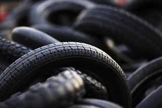 photo,material,free,landscape,picture,stock photo,Creative Commons,Waste tire, Industrial waste, Waste, Rubber, Black