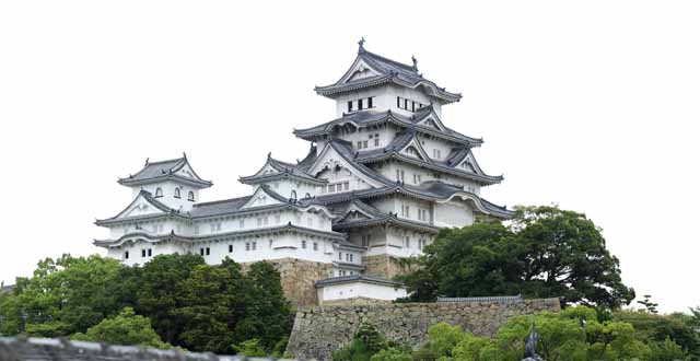 foto,tela,gratis,paisaje,fotografa,idea,Himeji - Castle de jo, Cuatro tesoros nacionales Castle, Sadanori Akamatsu, Shigetaka Kuroda, Hideyoshi Hashiba